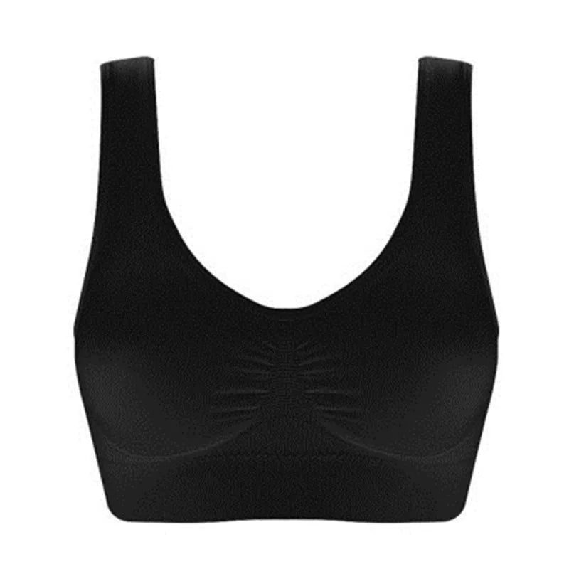 Sexy Women Push up BREAST Bra Big Size Backless Bras plus Size Wireless Brassiere Breathable Seamless Bra 1Pcs Wfws01