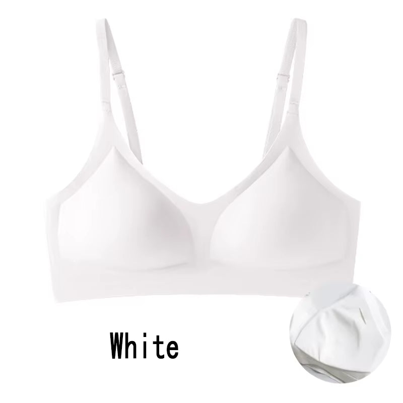 Women'S Bra, Seamless Underwear, Large Breasts, Small Breasts, Gathering, Thin Semi-Fixed Cup, Beautiful Back Bra, Sexy