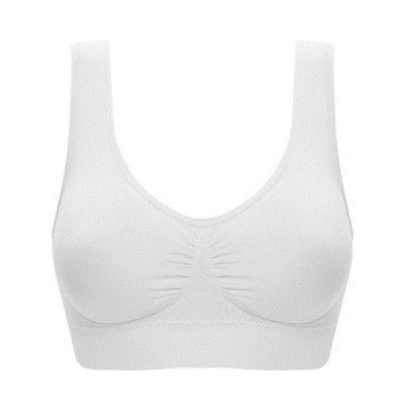 Sexy Women Push up BREAST Bra Big Size Backless Bras plus Size Wireless Brassiere Breathable Seamless Bra 1Pcs Wfws01