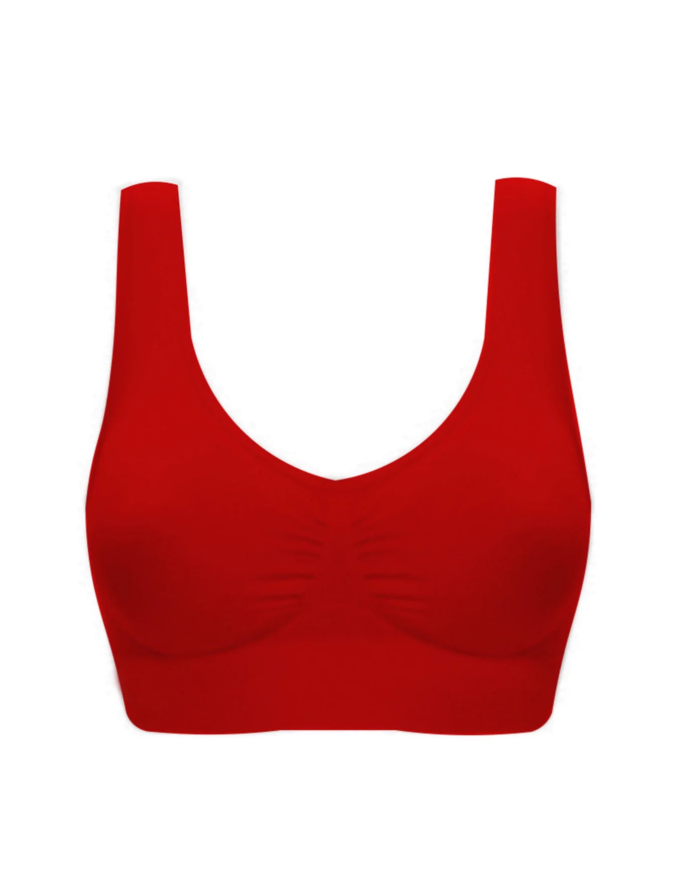 Sexy Women Push up BREAST Bra Big Size Backless Bras plus Size Wireless Brassiere Breathable Seamless Bra 1Pcs Wfws01