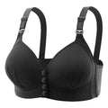 New Large Size Front Buckle Sexy Push up WOMEN'S Bra Adjustable Thin Cup Breathable Comfortable Middle-Aged Mom Ladies Underwear