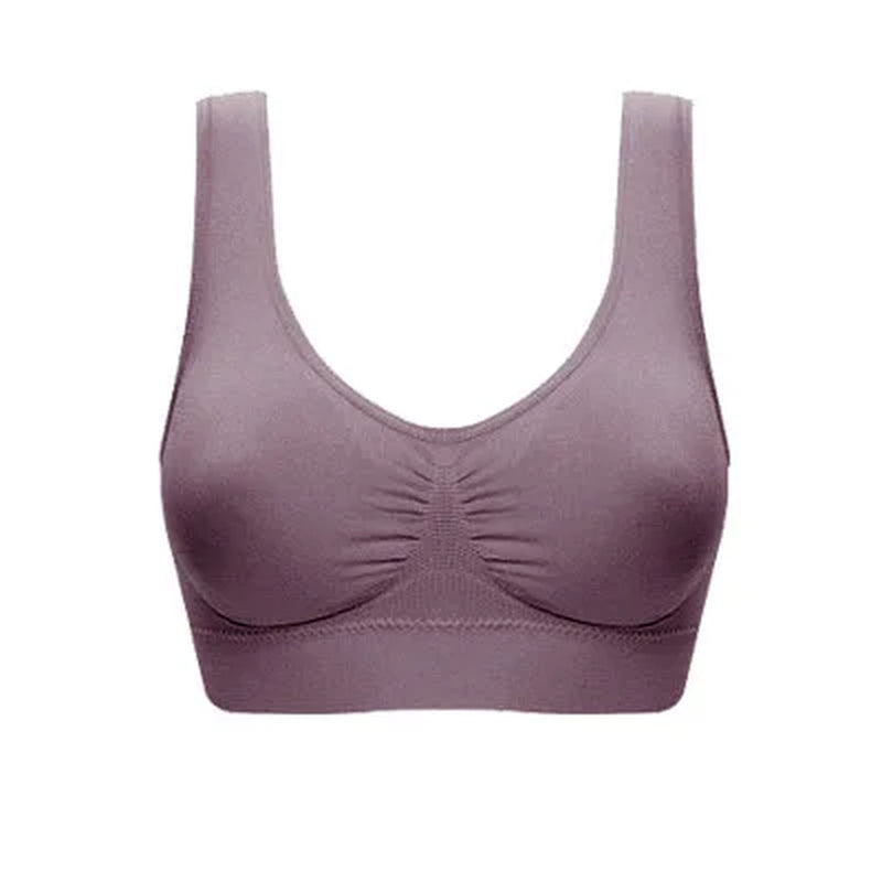 Sexy Women Push up BREAST Bra Big Size Backless Bras plus Size Wireless Brassiere Breathable Seamless Bra 1Pcs Wfws01